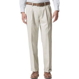 DOCKERS RELAXED COMFORT FIT KHAKI SLACKS - 34x30